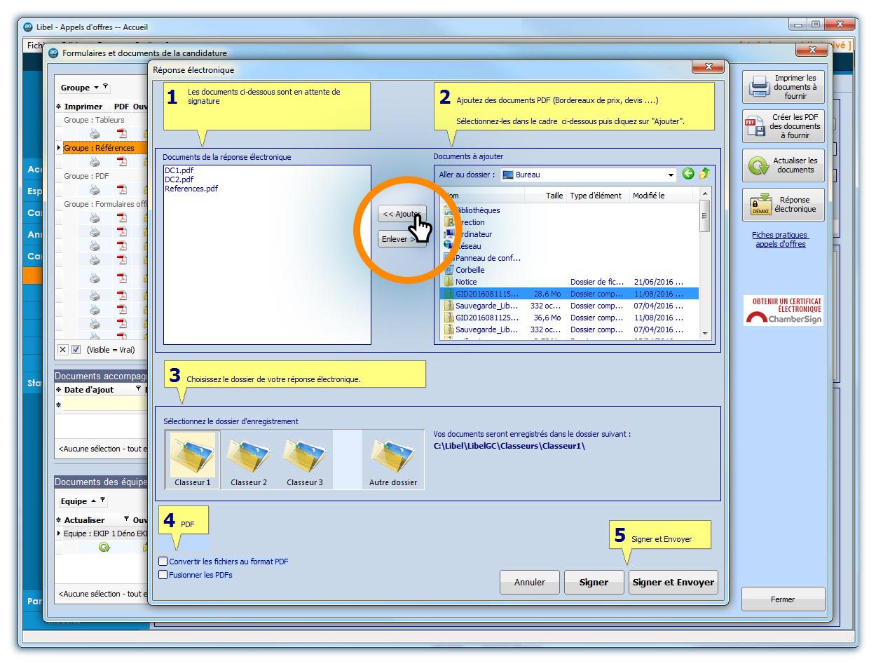 gestion des documents