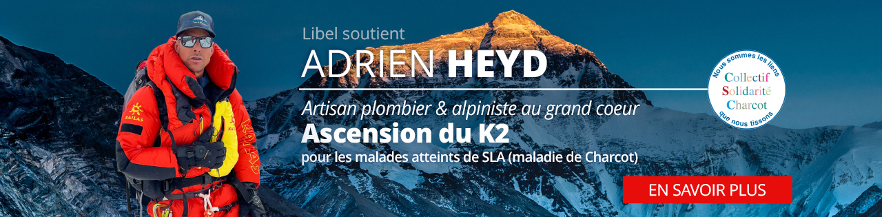 Adrien Heyd ascension K2
