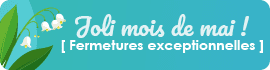 fermeture s exceptionnelles