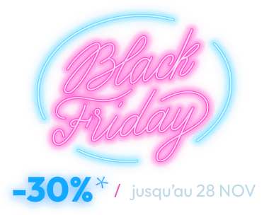 neon-BF-nov Black Friday : -30% jusqu'au 28 novembre 2025 !