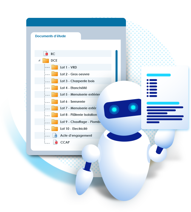 Analyse et synthèse DCE avec intelligence artificielle Libel