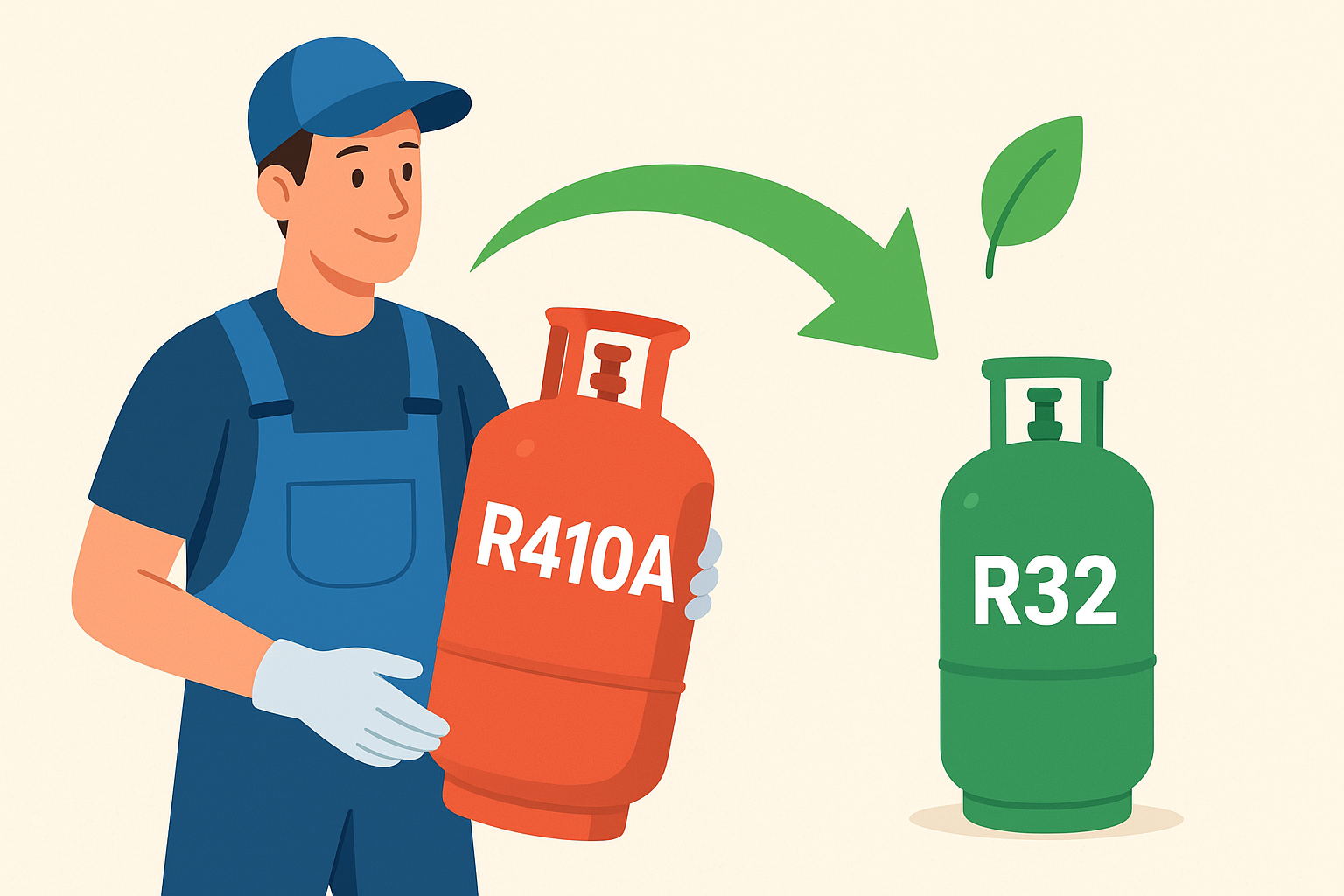 Gaz frigorigènes : obligations de remplacement et tableau de correspondance pour climatisation et PAC