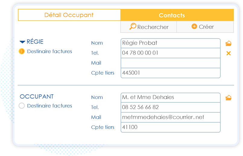 Fichier clients orienté pour les entreprises de CVC