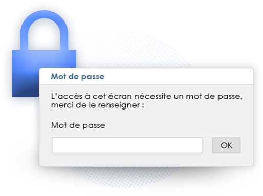 Protection par mot de passe