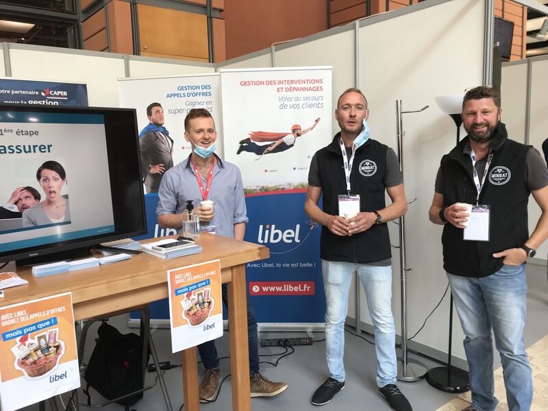 Stand Libel au salon Capeb