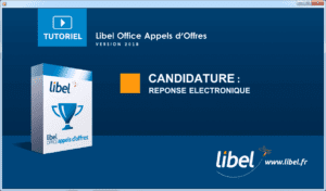Candidature, réponse électronique