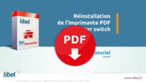 Réinstallation de l’imprimante PDF Printer Switch