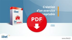 Création d’un exercice comptable