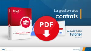Fenêtre de gestion des contrats